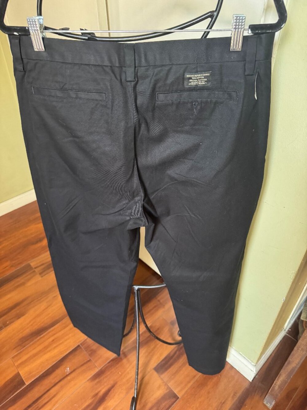 BANANA REPUBLIC DAWSON CHINO PANT SIZE 34X30 100% COTTON